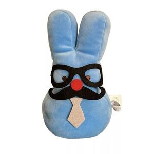Peeps Attitude Magic Beans Bunny Rabbit Plush Blue 9 Inch Stuffed Animal